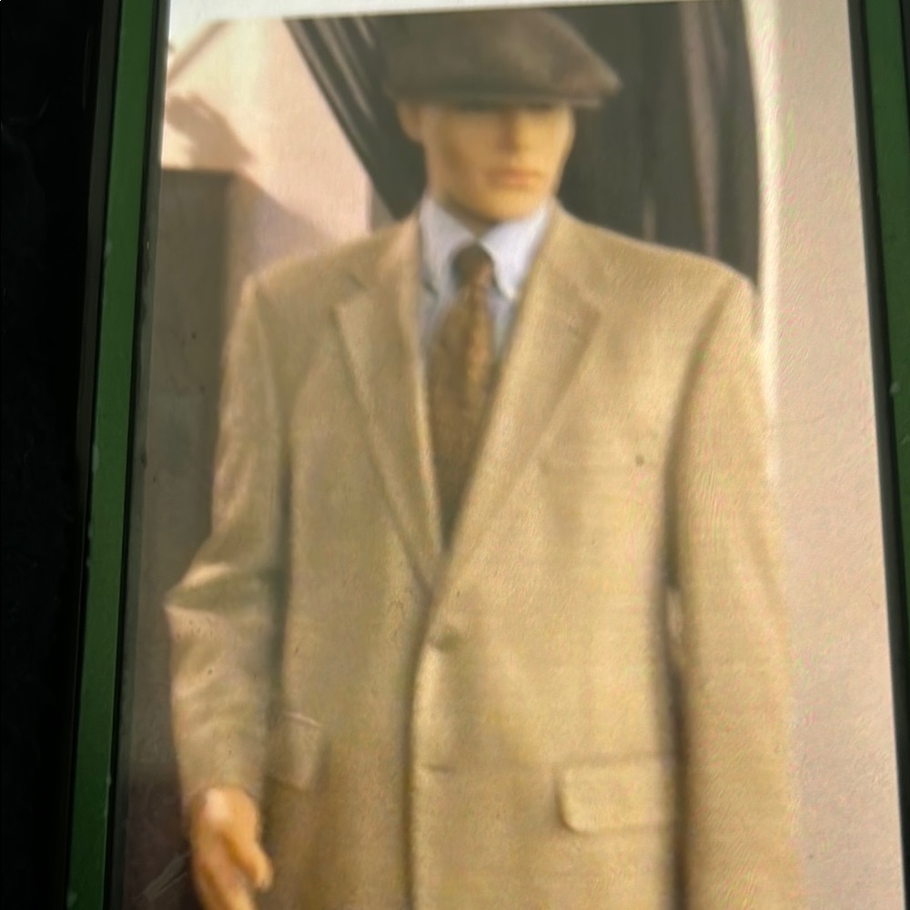Tan silk Blazer from Ralph Lauren